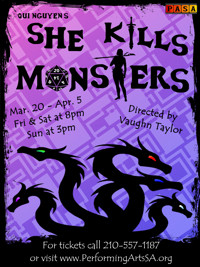 She Kills Monsters show poster