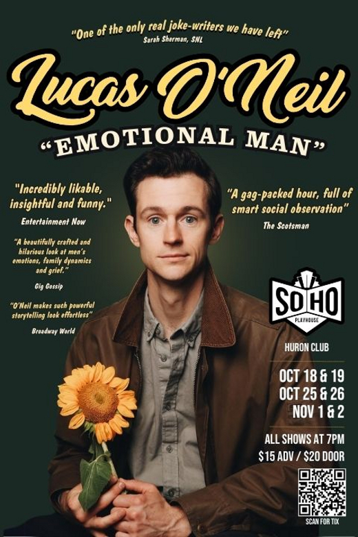 Emotional Man in Off-Off-Broadway