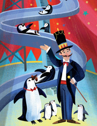 Mr. Popper's Penguins show poster