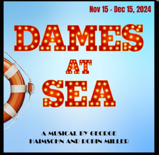 Dames at Sea show poster