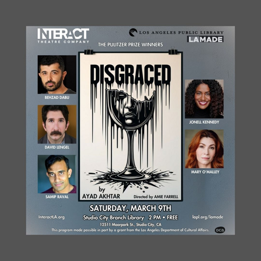 DISGRACED by Ayad Akhtar in Los Angeles