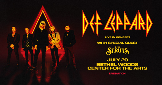 Def Leppard show poster