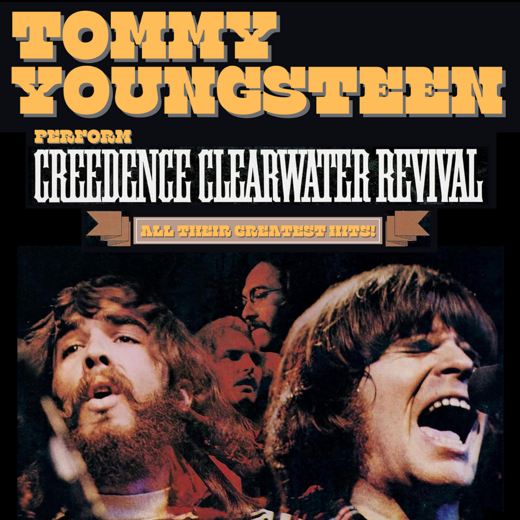 Tommy Youngsteen: Creedence Clearwater Revival show poster