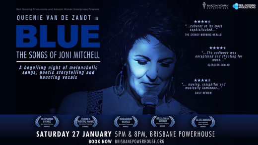 BLUE: The Songs of Joni Mitchell show poster