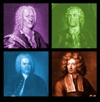 Plus Fours! Handel, Telemann, Locatelli, Vivaldi show poster
