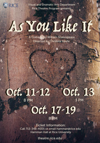 As You Like It show poster