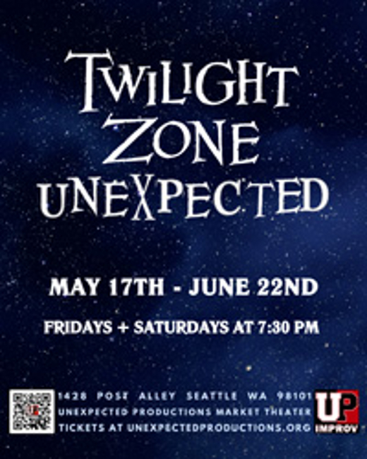 Twilight Zone Unexpected: Improvised show poster