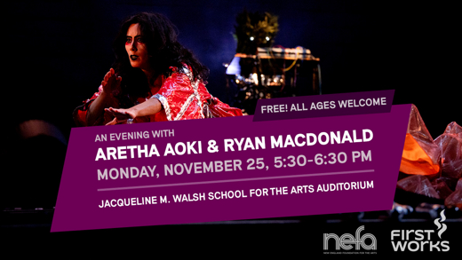 An Evening with Aretha Aoki and Ryan MacDonald  in Rhode Island