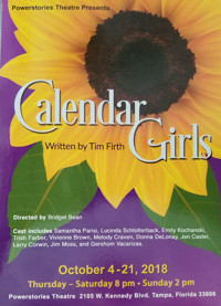 Calendar Girls show poster