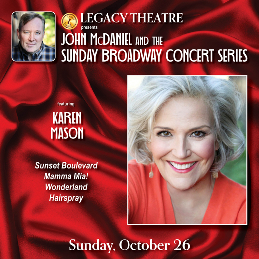 JOHN MCDANIEL AND KAREN MASON IN CONCERT!