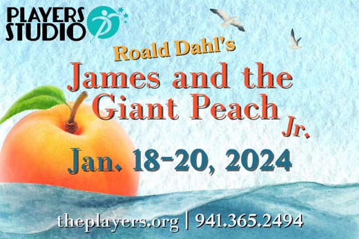 James and the Giant Peach Jr. show poster