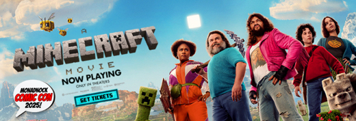 A MINECRAFT MOVIE (2025) #1 Movie in the world! – Starts May 23 – BIG SCREEN! in New Hampshire