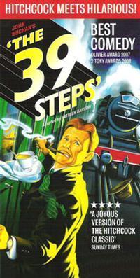 The 39 Steps show poster