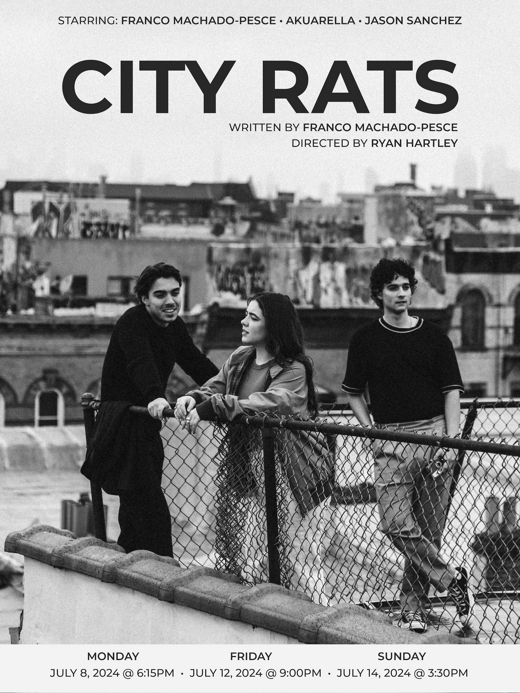 City Rats show poster