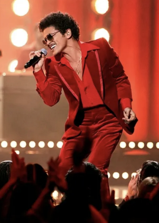 Bruno Mars show poster