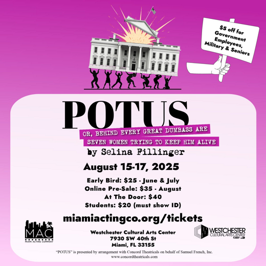 Potus: Or Behind Every Great Dumbass are Seven Women Trying to Keep Him Alive