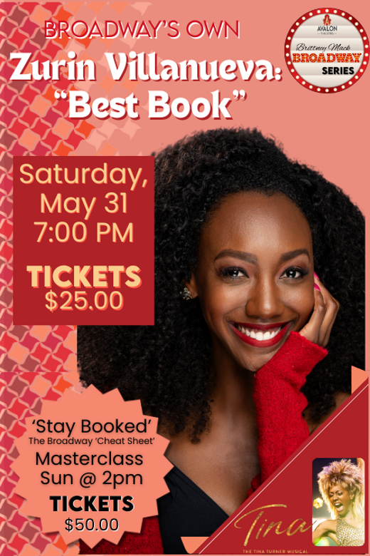 Brittney Mack Broadway Series: Zurin Villanueva Best Book in Cleveland