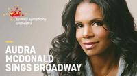 Audra McDonald sings Broadway show poster
