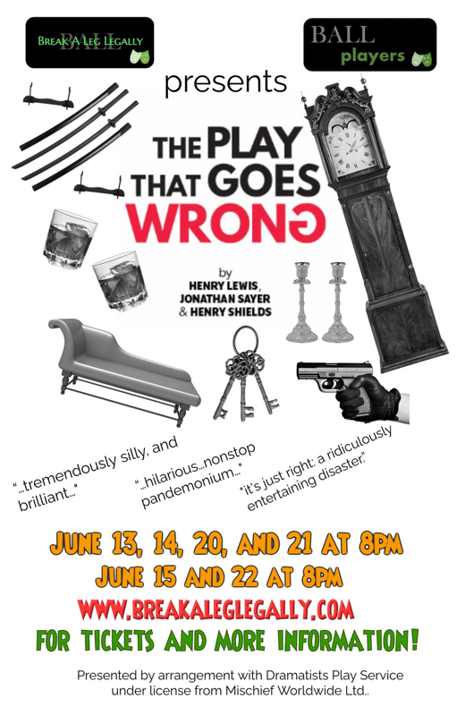 The Play That Goes Wrong show poster