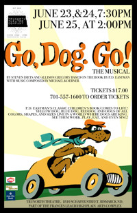 GO, DOG. GO! show poster