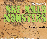 She Kills Monsters show poster