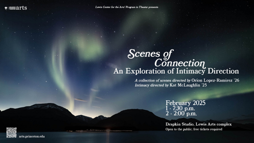 Scenes of Connection; An Exploration of Intimacy Direction show poster