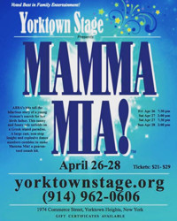 Mamma Mia! show poster