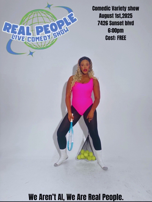 We Aren't AI, We Are Real People: Real People Live Comedy SHow in Los Angeles