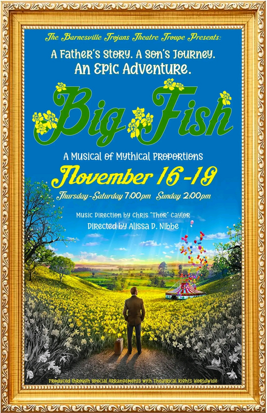 Big Fish show poster
