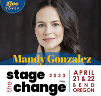 Mandy Gonzalez Live in Concert in Portland Logo
