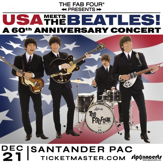 The Fab Four: USA Meets The Beatles! A 60th Anniversary Concert in Reading, PA in Philadelphia