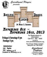 Behind Closed Doors show poster