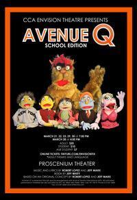Avenue Q: School Edition show poster