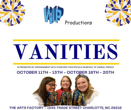 Vanities show poster