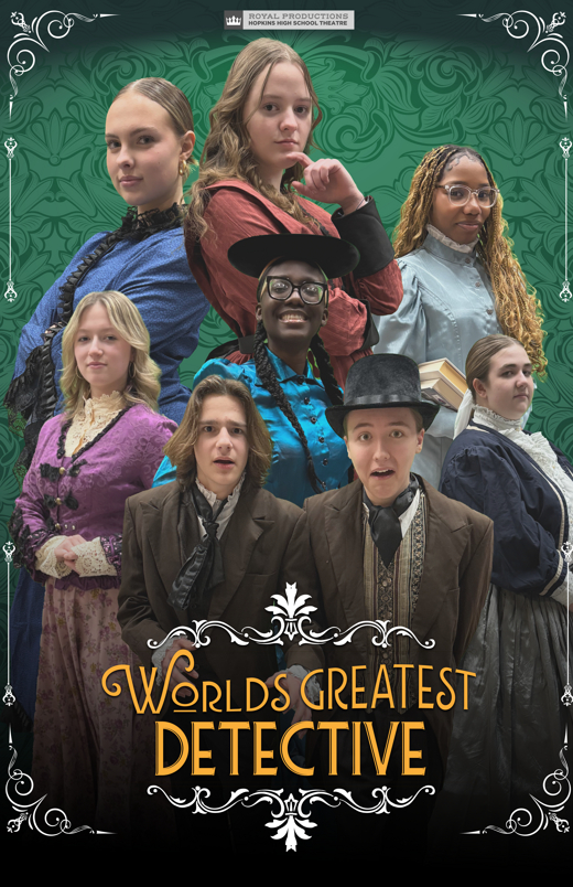 ROYAL PRODUCTIONS  - WORLD'S GREATEST DETECTIVE show poster