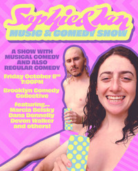 Sophie Zucker and Ian Lockwood MUSIC AND COMEDY SHOW show poster