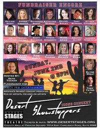 Desert Showstoppers: Icons (Encore Fundraiser) show poster