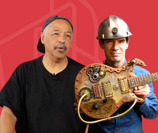 Composers Chuck Jonkey & Stephen James Taylor Present a Sci-Fi  Sound Bath at Sierra Madre Playhouse, 2/13 show poster