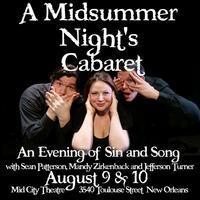 A Midsummer Night's Cabaret: An Evening of Sin and Song show poster