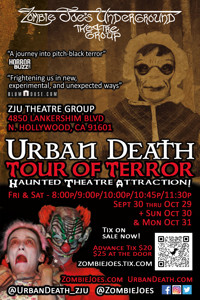 URBAN DEATH TOUR OF TERROR: Haunted Theatre Attraction!