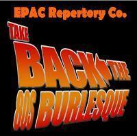 Take Back the 80s Burlesque show poster