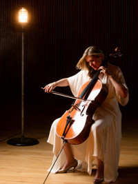 Mairi Dorman-Phaneuf's Music of Broadway for Cello and Piano featuring KATE SHINDLE show poster
