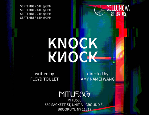 Knock Knock show poster