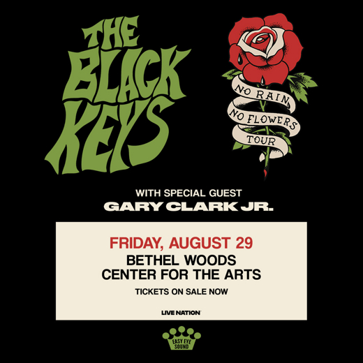 The Black Keys show poster