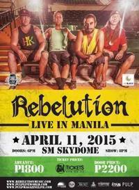 Rebelution Live in Manila show poster