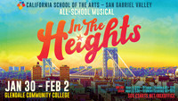 CSArts-SGV Presents “In the Heights” show poster