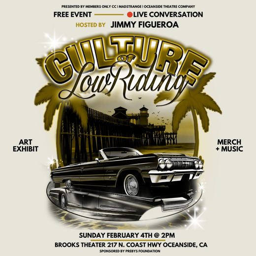 Culture of Lowriders show poster