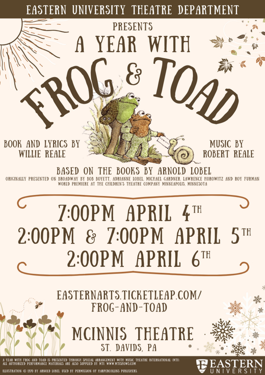 A Year with Frog and Toad in Broadway