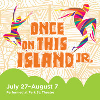 Once On This Island JR. show poster