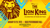 Disney's The Lion King in Dallas Logo